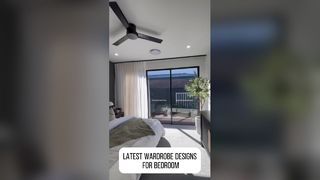 Design mais recente de guarda-roupa para quarto