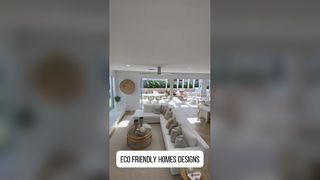 Design de casa moderno e ecológico