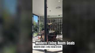 Sala de estar moderna em casa