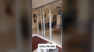 Sala de estar com design moderno