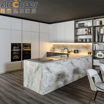 comprar Mobiliário de cozinha de cor personalizada fabricação em linha