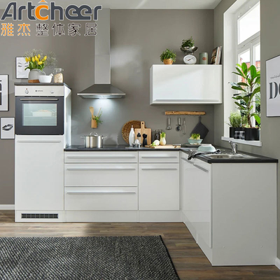 comprar Mobiliário de cozinha Meio-Bullnose Countertop Edge Set Completo de Armários de Design Moderno fabricação em linha