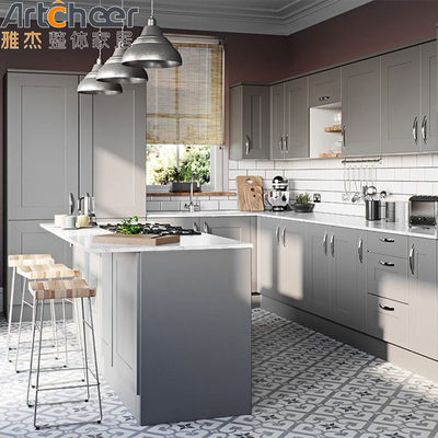 comprar Armários de base Ilhas de cozinha personalizadas com fogão e rodas Luxo fabricação em linha