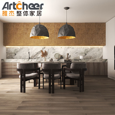 comprar Estilo de design contemporâneo PVC e MDF gabinete de despensa de cozinha com acabamento de melamina UV fabricação em linha