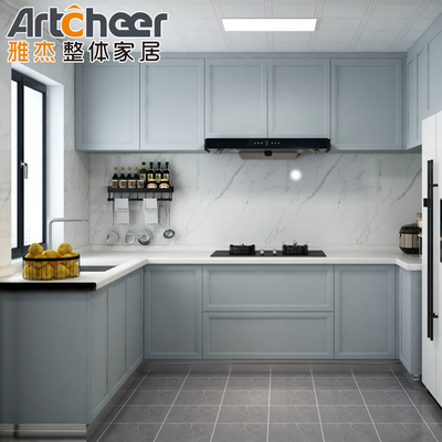 comprar Mobiliário de cozinha de carvalho sólido para armários e gavetas modernos e elegantes fabricação em linha
