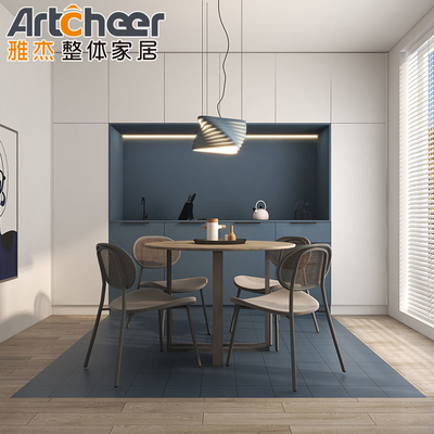 comprar E1/Material Eco-Friendly Moderno Contemporâneo PVC Branco RTA Shaker Kitchen Cabinet Set fabricação em linha