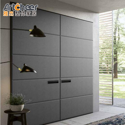 comprar Moderno estilo de madeira PANEL Armário de armário para quarto Design e funcionalidade europeia fabricação em linha