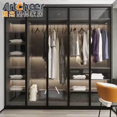 comprar Mobiliário de quarto moderno de luxo personalizado para armazenamento e organização do armário fabricação em linha