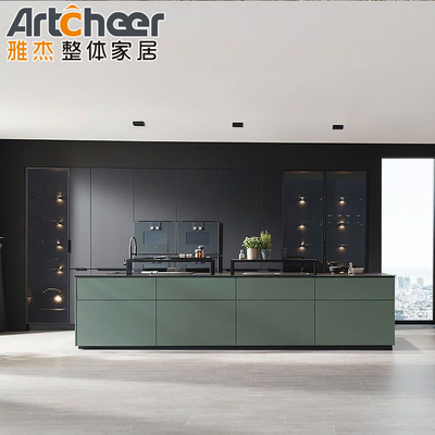 comprar Preparado construído em forma de armário de cozinha com E0 material de grau de mármore bancada nas Filipinas fabricação em linha