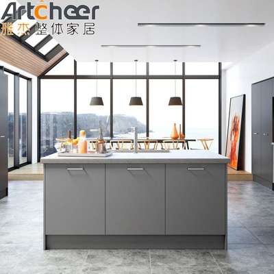 comprar Armários de cozinha modernos e móveis com balcão de borda abobadada fabricação em linha