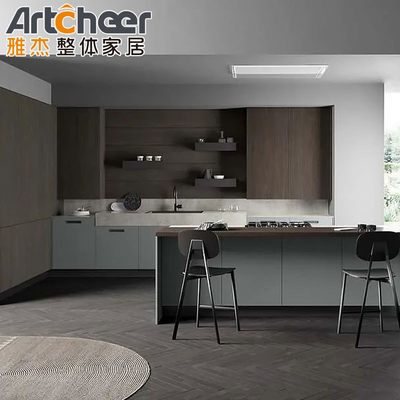 Armários de cozinha modulares E1 ou material ecologicamente correto para armários de montagem